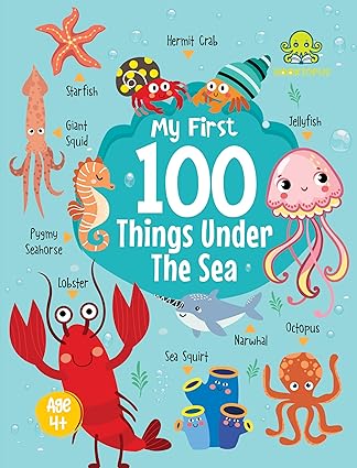 My First 100 Things Under The Sea Mini Board Book
