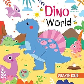 Dino World - Puzzle Book