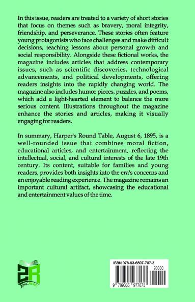 Harper's Round Table August 6 1895