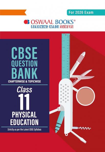 Oswaal CBSE Question Bank Class 11 Physical Education For 2026 Exam