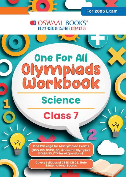 Oswaal One for All Olympiads Workbook Class 7 Science For 2025 Exam