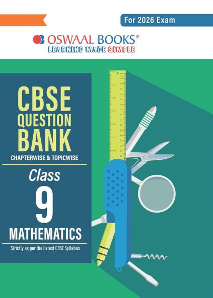 Oswaal CBSE Question Bank Class 9 Mathematics For 2026 Exam