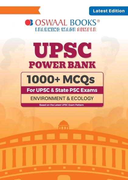 Oswaal UPSC Power Bank:1000+ MCQs for UPSC and State PSCs Exams Environment & Ecology