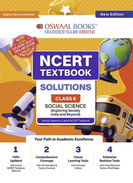 Oswaal NCERT Textbook Solution Class 6 Social Science (New Edition)