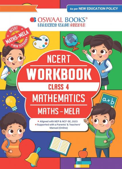 Oswaal NCERT Workbook Class-4 Mathematics (Maths-Mela)