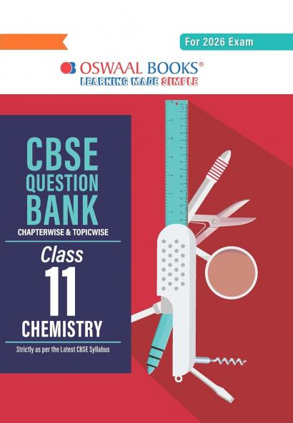 Oswaal CBSE Question Bank Class 11 Chemistry For 2026 Exam