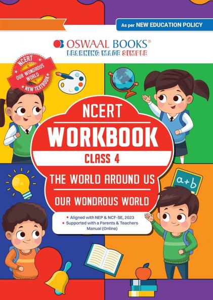 Oswaal NCERT Workbook Class-4 The World Around Us (Our Wondrous world)
