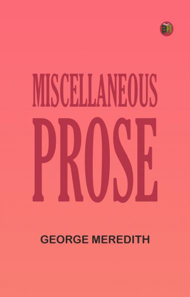 Miscellaneous Prose