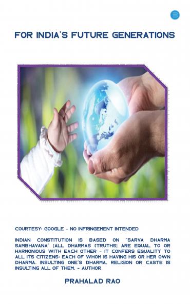 FOR INDIA'S FUTURE GENERATIONS