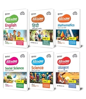 All In One Science Social Science Mathematics English Sanskrit Hindi Class 7th