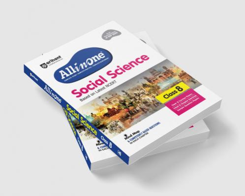 CBSE All in One Social Science Class 8 Exam 2025-26 | Sample Question Papers, Mind Map & Competency Based Questions | Based on Latest NCERT