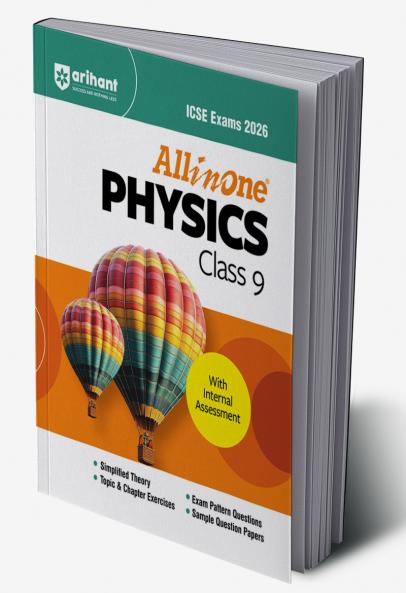 ICSE All In One Physics Class 9 Exam 2026