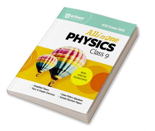 ICSE All In One Physics Class 9 Exam 2026