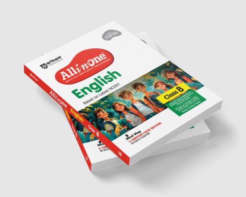 CBSE All in One English Class 8 Exam 2025-26 | Sample Question Papers | Including Mind Map & Competency Based Questions | Based on Latest NCERT