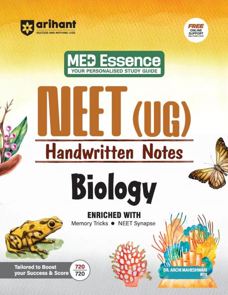 MED Essence NEET (UG) Biology Handwritten Notes | Study Guide | By Dr. Archi Maheshwari