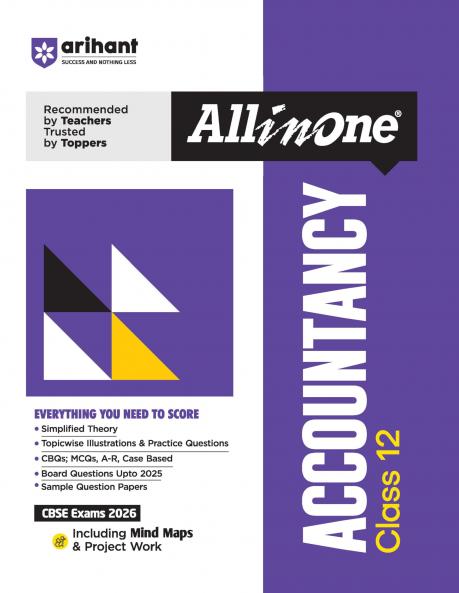 All In One Accountancy Class 12 (CBSE Exams 2026)