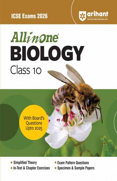 ICSE All In One Biology Class 10 Exam 2026