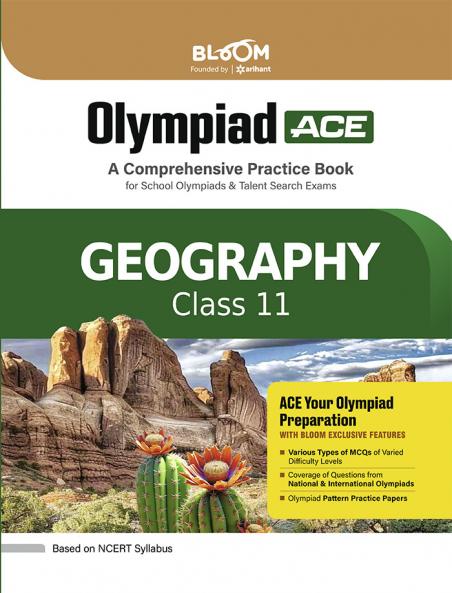 Olympiad ACE Geography Class 11 | A Comprehensive Practice Book | ACE Your Olympiad Preparation