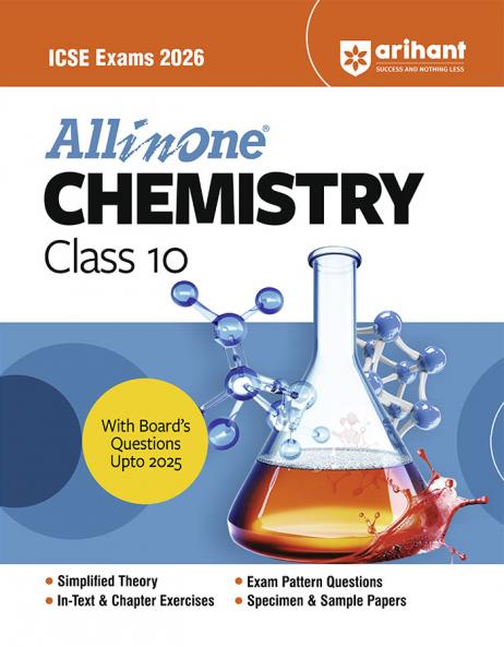 ICSE All in One Chemistry Class 10 Exam 26 | With Board Question Upto 2025 Specimane & Sample Question Papers