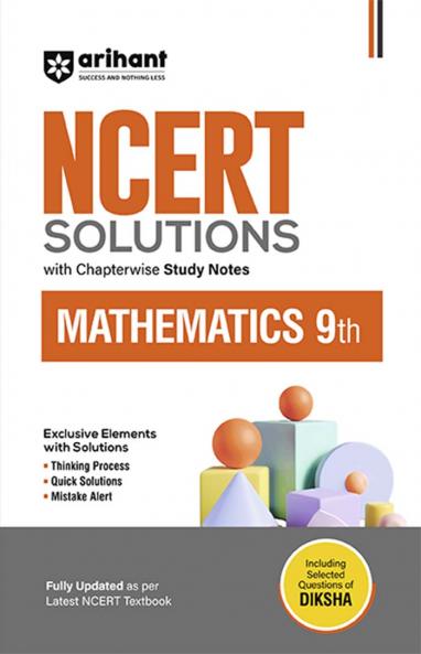 NCERT Solutions Mathematics Class 9th with chapterwise study notes | English Medium