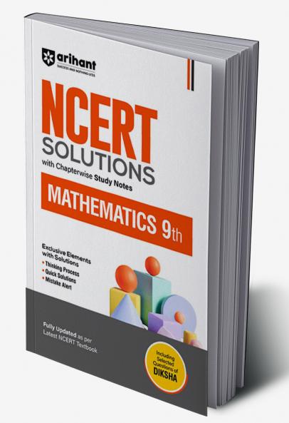 NCERT Solutions Mathematics Class 9th with chapterwise study notes | English Medium