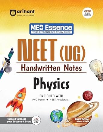 MED Essence NEET (UG) Physics Handwritten Notes | Study Guide | By Ankit Goyal