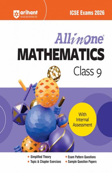 ICSE All In One Mathematics Class 9 Exam 2026