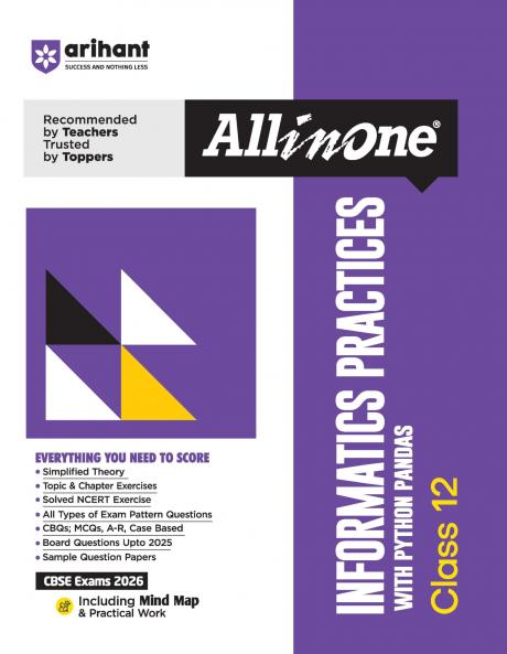 All In One Informatics Practices With Python Pandas Class 12