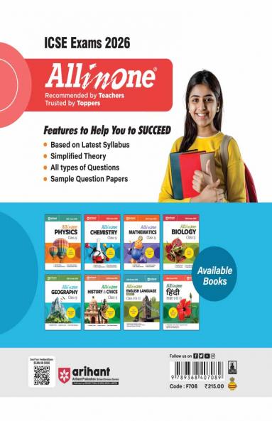 ICSE All In One Chemistry Class 9 Exam 2026