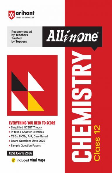 CBSE All In One Chemistry Class 12 Exam 2026