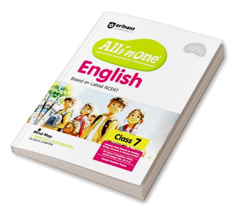 CBSE All in One English Class 7 Exam 2025-26 | Sample Question Papers | Including Mind Map & Competency Based Questions | Based on Latest NCERT