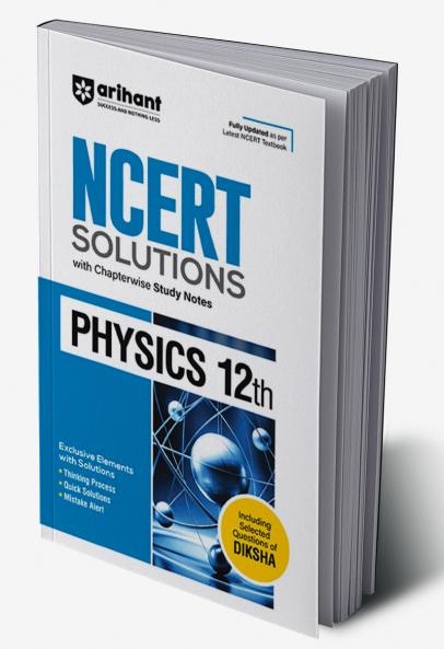 NCERT Solutions Physics Class 12th with Chapterwise Study Notes | English Medium