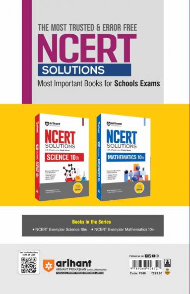 NCERT EXEMPLAR Problems - Solutions Science 10th 2025-26
