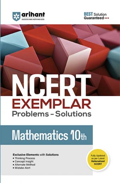 NCERT EXEMPLAR Problems - Solutions Mathematics 10th 2025-26