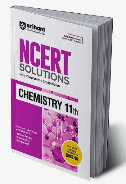 NCERT Solutions Chemistry Class 11th with Chapterwise Study Notes | English Medium