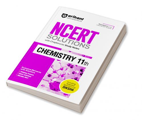 NCERT Solutions Chemistry Class 11th with Chapterwise Study Notes | English Medium