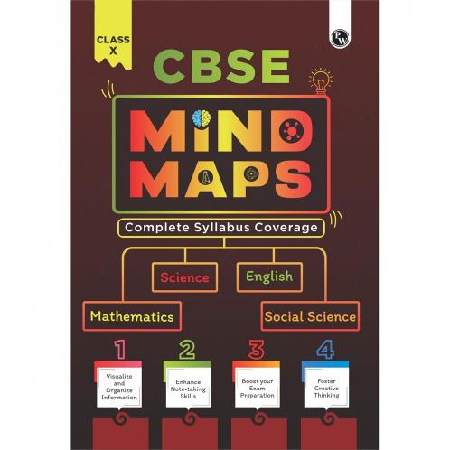PW CBSE Class 10 Mind Maps Book For 2025 Board Exams l Mathematics Physics Chemistry Biology English and Social Science | Simplified Concepts & Quick Revision