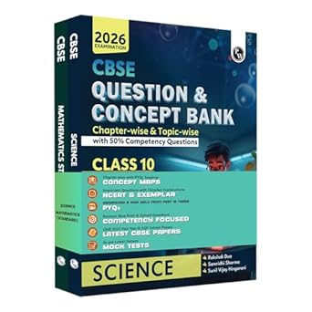 CBSE Question and Concept Bank (QCB) Class 10 Science and Mathematics (Standard) Combo Set of 2 Books