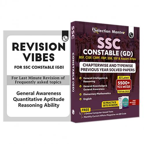 PW Selection Mantra For SSC Constable GD Exam 2026 Chapterwise and Typewise PYQs