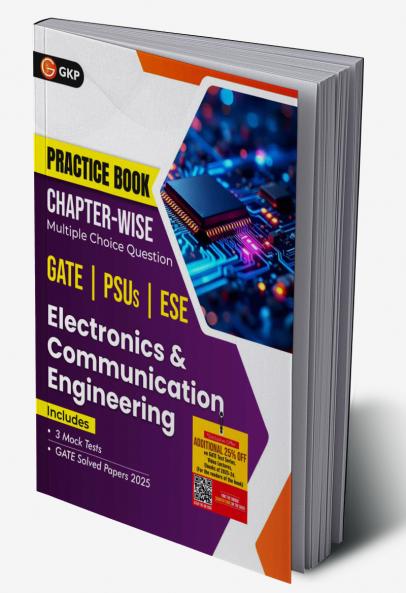 GKP Practice Book 2026 : Electronics and Communication Engineering - Chapter-Wise Multiple Choice Questions for GATE PSUs and ESE| GATE Solved Papers 2025