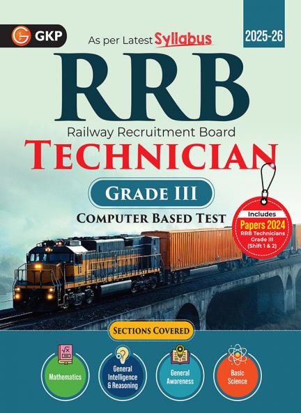 GKP RRB Technician Grade III 2025| Solved Papers 2024| PYQs and Practice Questions