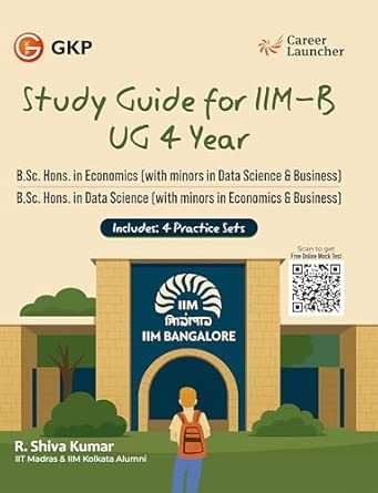GKP IIM Bangalore IPM Entrance Exam Book 2025–26 | Quantitative Techniques Data Interpretation Verbal Ability & Reasoning Practice Guide