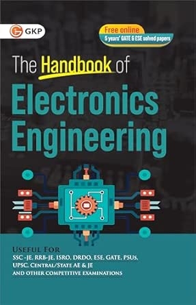 GKP Electronics Engineering Handbook 2025 | Complete Formula & Concept Guide for GATE UPSC ESE SSC JE & PSUs | Quick Revision Book for Competitive Exams