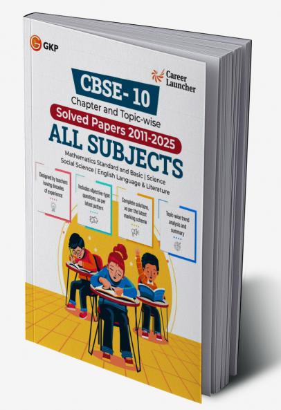 GKP CBSE Class X 2026 : Chapter and Topic-wise Solved Papers 2011 - 2025 : Mathematics|Science| Social Science|English