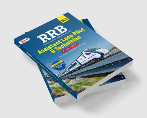 GKP RRB 2025–26 Assistant Loco Pilot & Technician Phase I Guide | Covers General Intelligence Mathematics Science Awareness | Includes 10 Previous Years’ Papers 2024 Exam