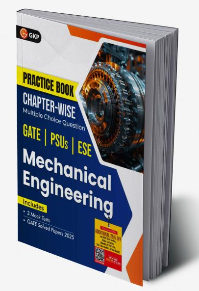 GKP Practice Book 2026 : Mechanical Engineering - Chapter-Wise Multiple Choice Questions for GATE PSUs and ESE| GATE Solved Papers 2025