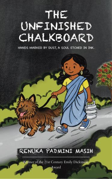 The Unfinished Chalkboard-Hands Marked by Dust A Soul Etched in Ink.