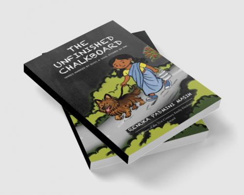 The Unfinished Chalkboard-Hands Marked by Dust A Soul Etched in Ink.