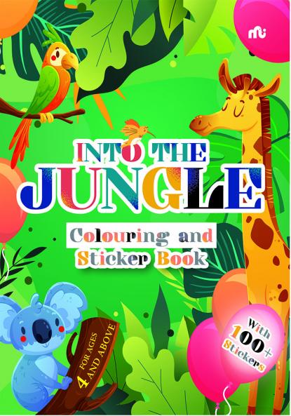 Into the Jungle: Colouring and Sticker Book