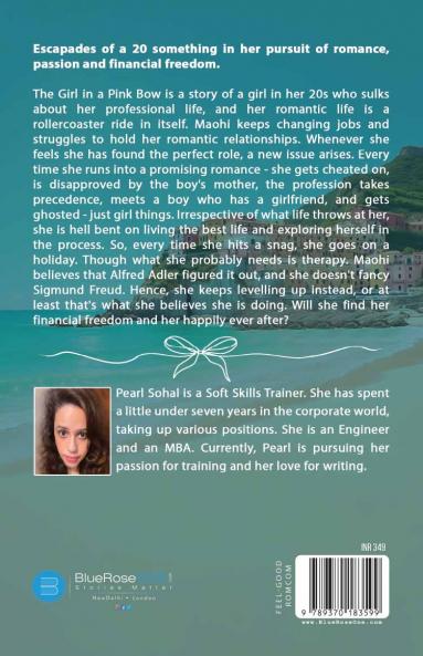 The girl in a pink bow